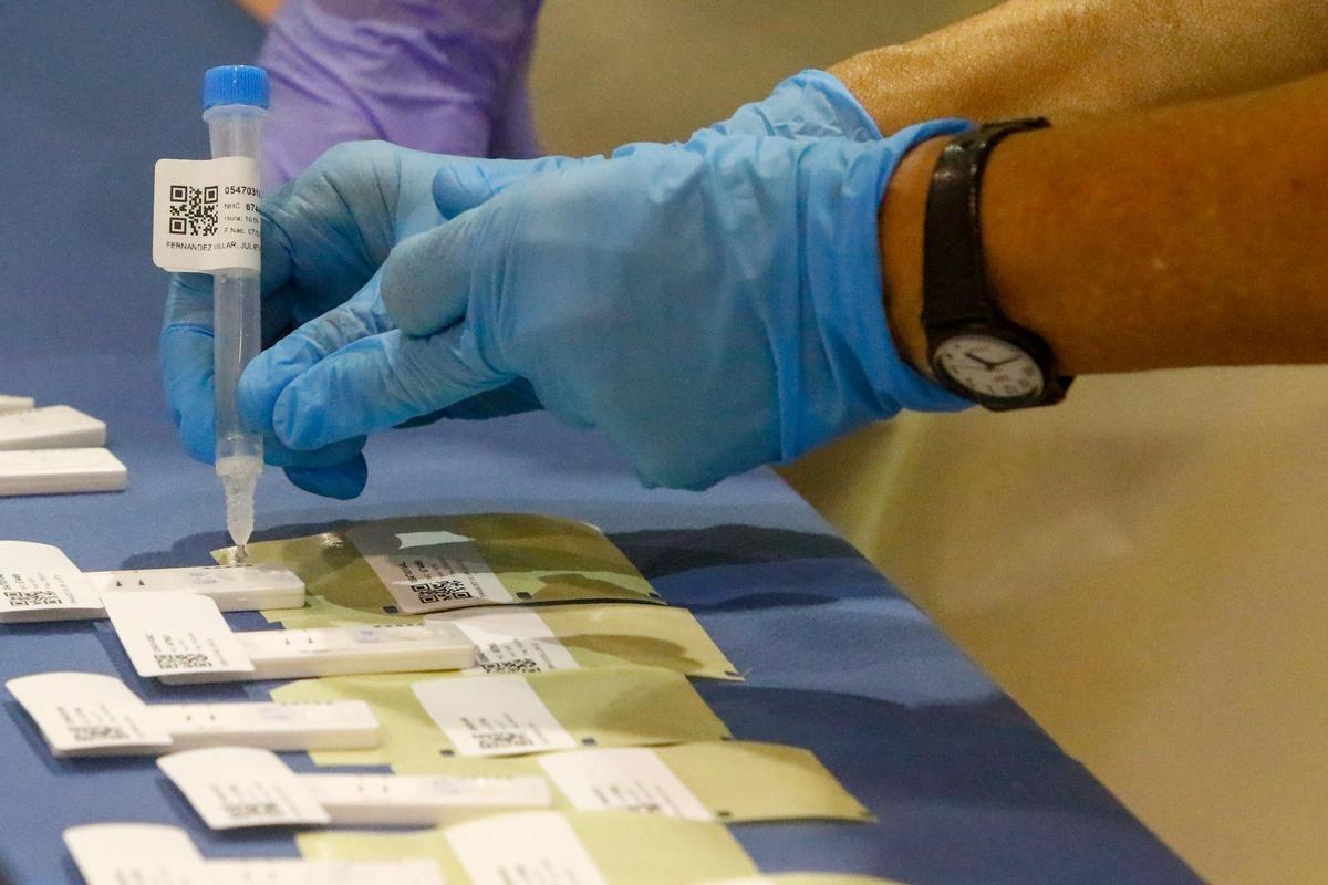 Prueba de PCR en Arousa