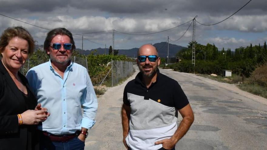 Los vecinos del Espartal logran las obras de mejora del vial rural tras años de quejas