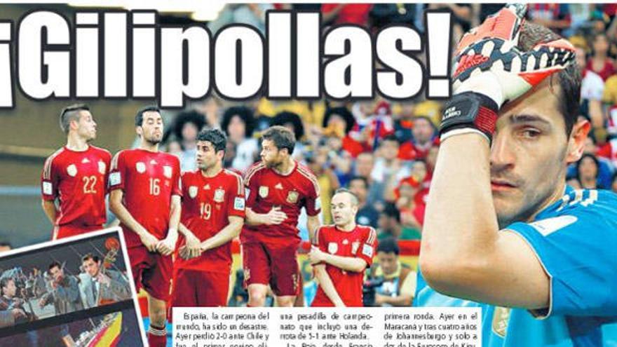 &quot;¡Gilipollas!&quot;, así califica un diario de Panamá a la selección española