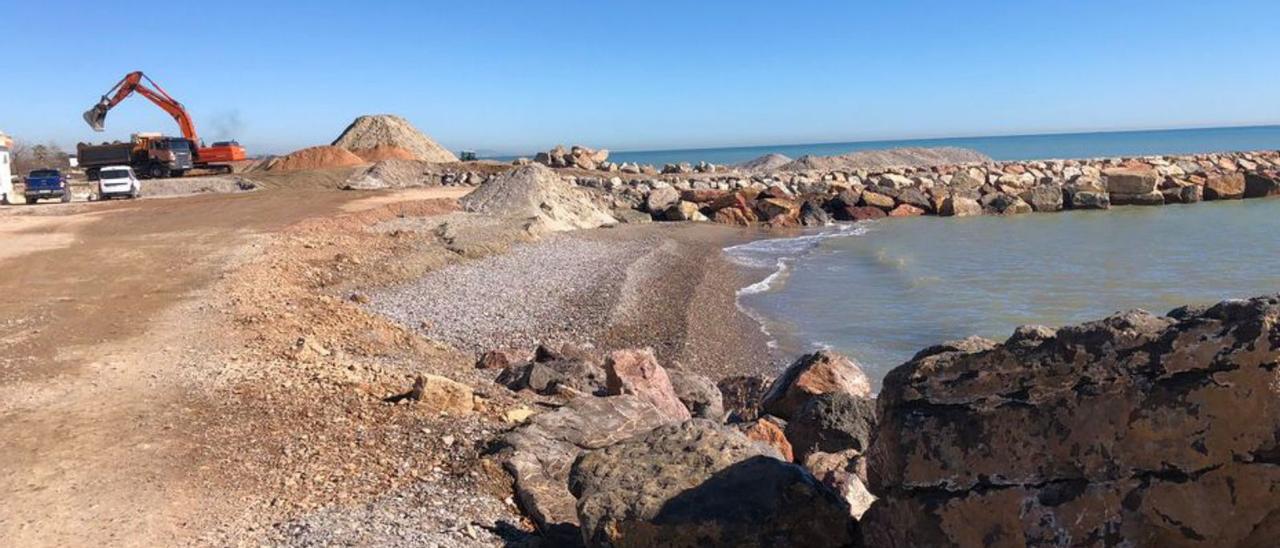 Vista de la playa de Cases de Queralt. | COMPROMÍS