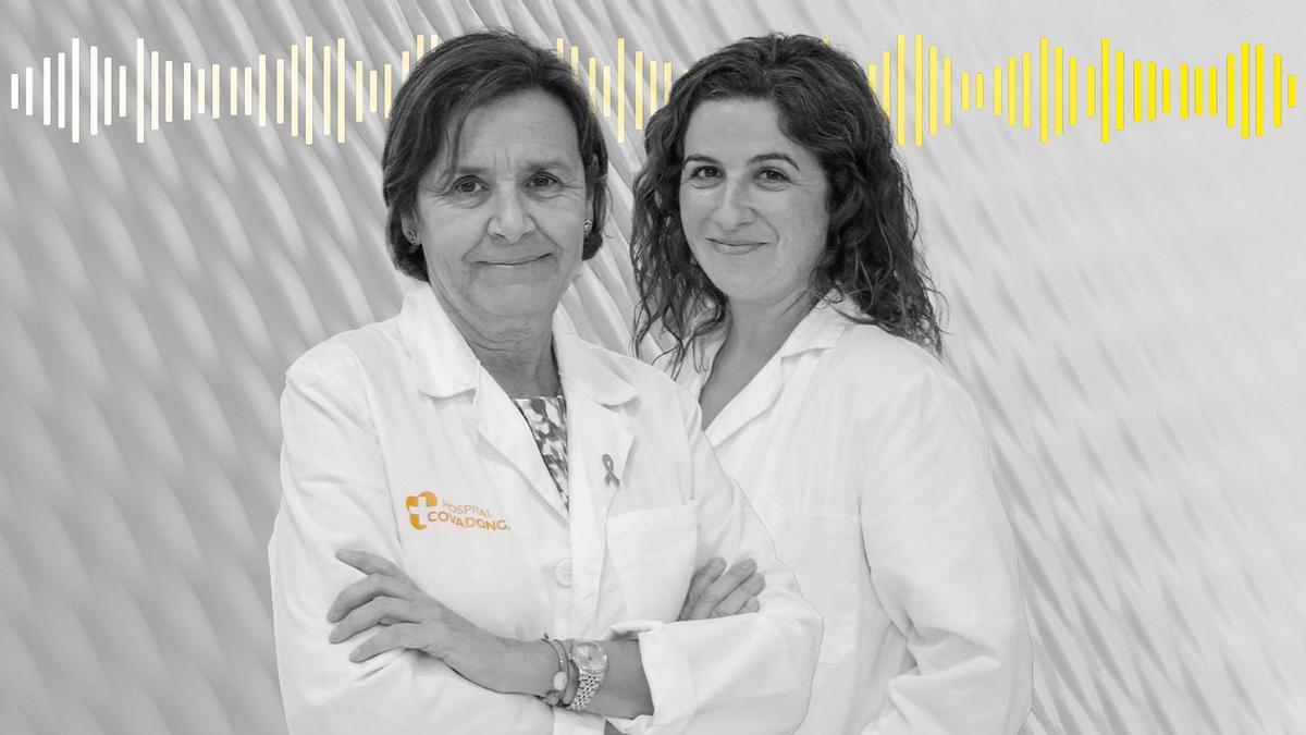 La Dra. Carmen Moriyón y la Dra. Estela Fernández