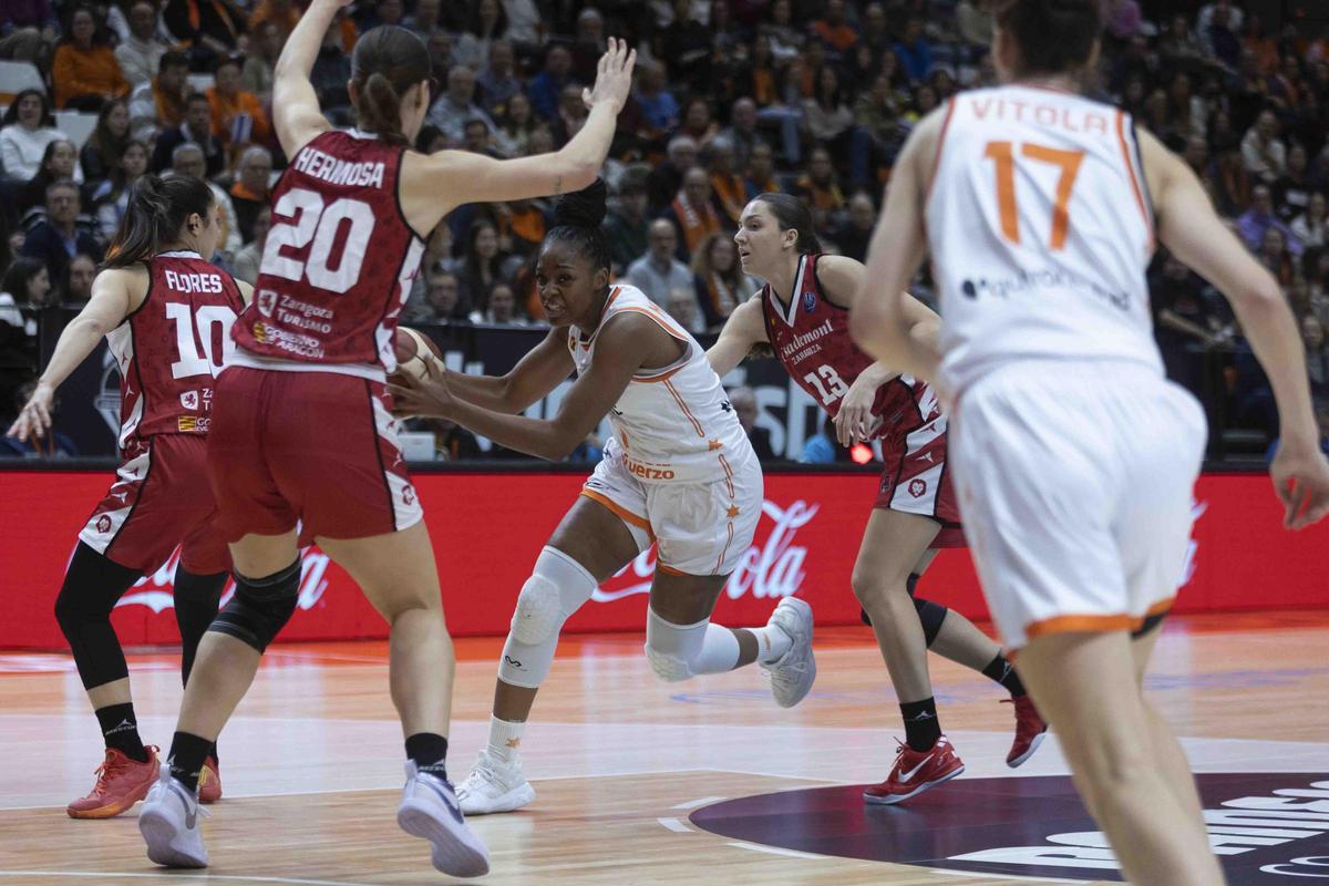Partido Valencia Basket- Casademont Zaragoza