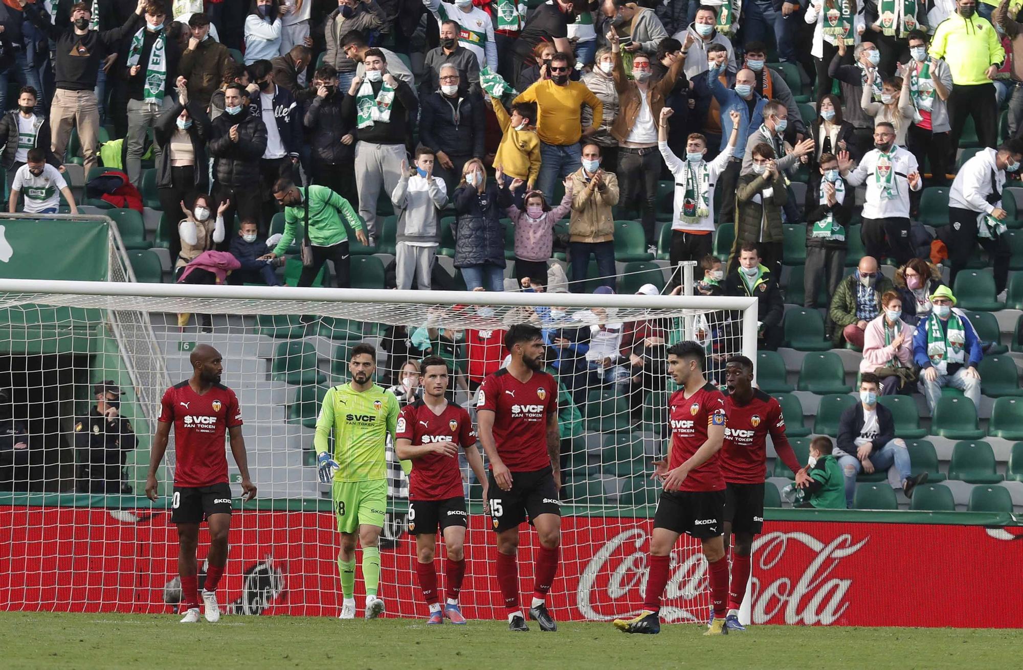 Elche - Valencia: Las mejores fotos del partido