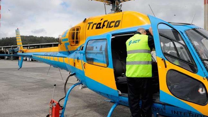 Pegasus, el helicóptero de la DGT. //FDV