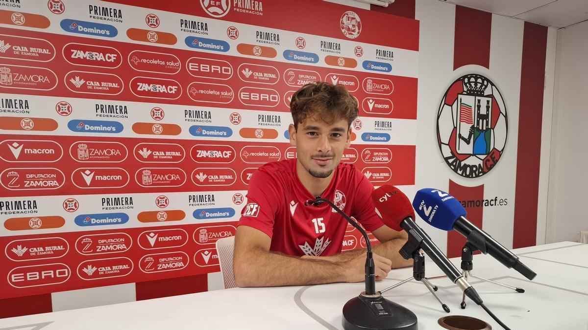 Mauro Costa, jugador del Zamora CF