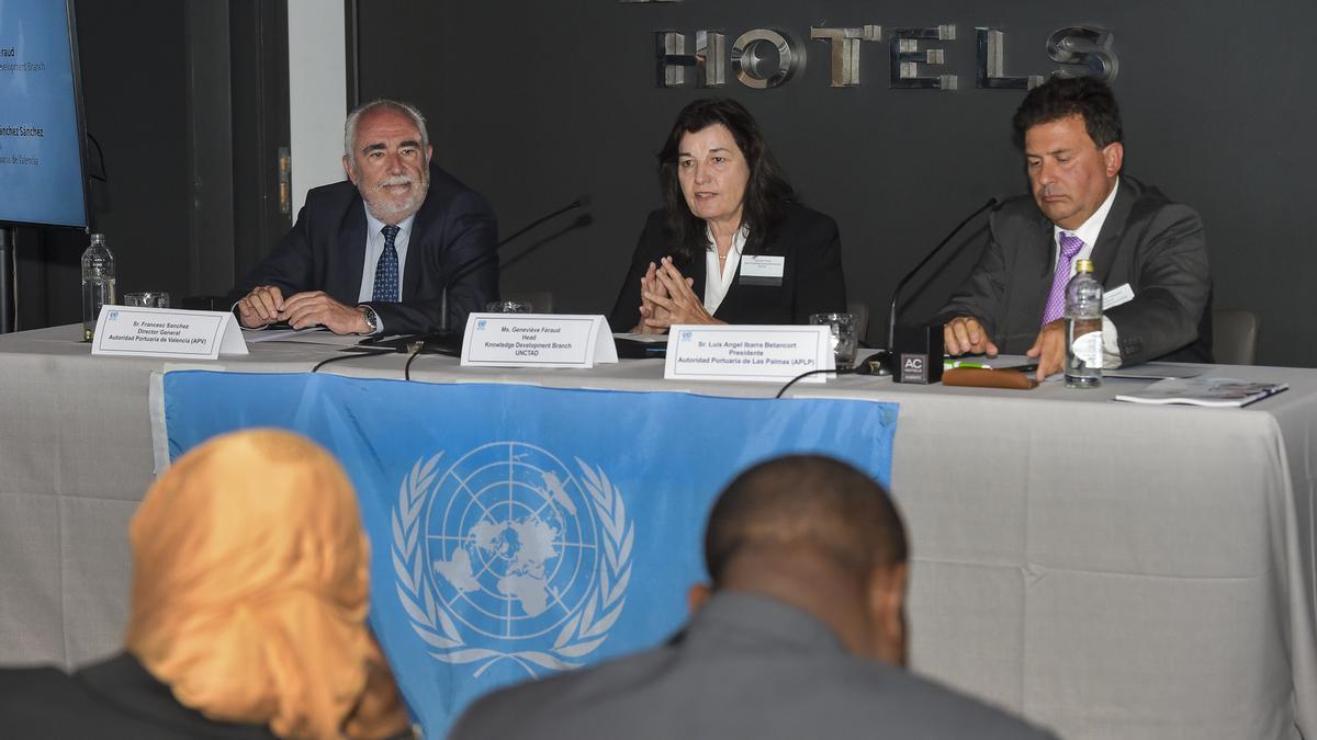 Encuentro portuario de la ONU, en el hotel AC Gran Canaria.