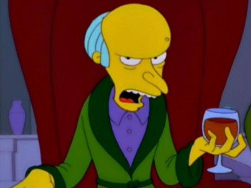 El sr. Burns