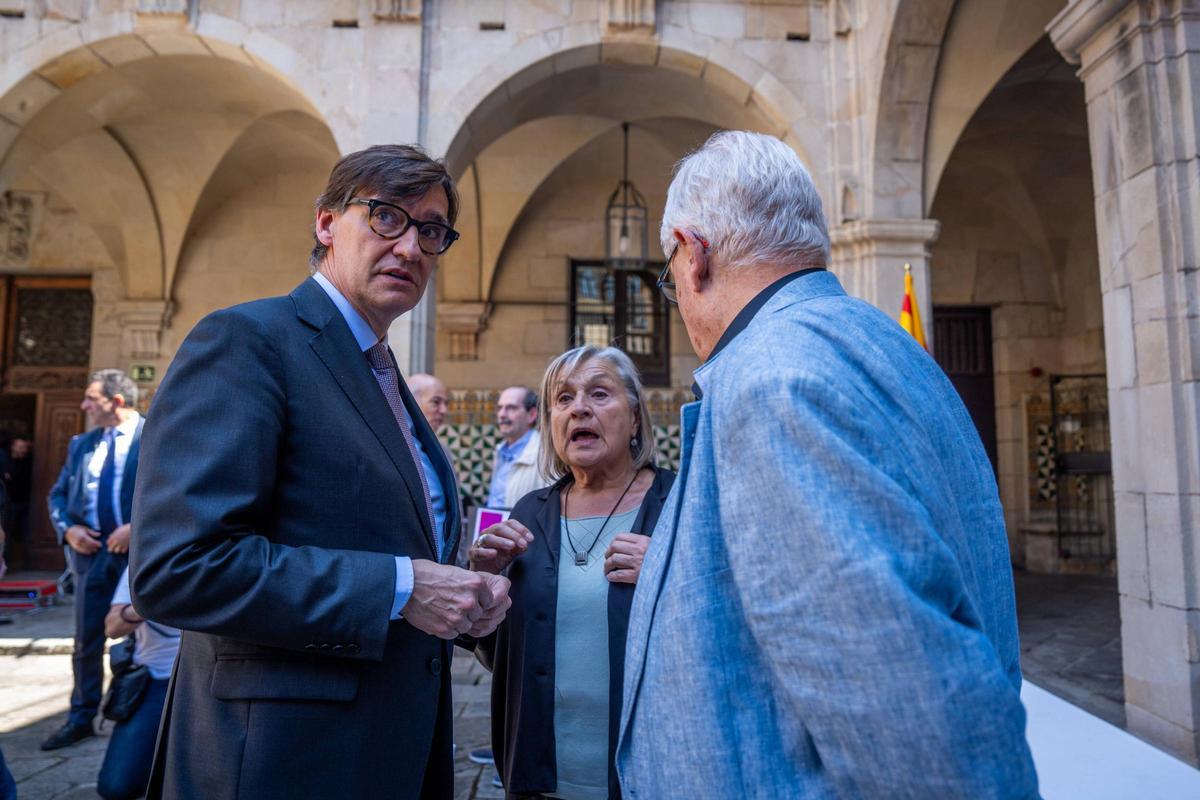 Acto de firma del Pacte Nacional per la Llengua
