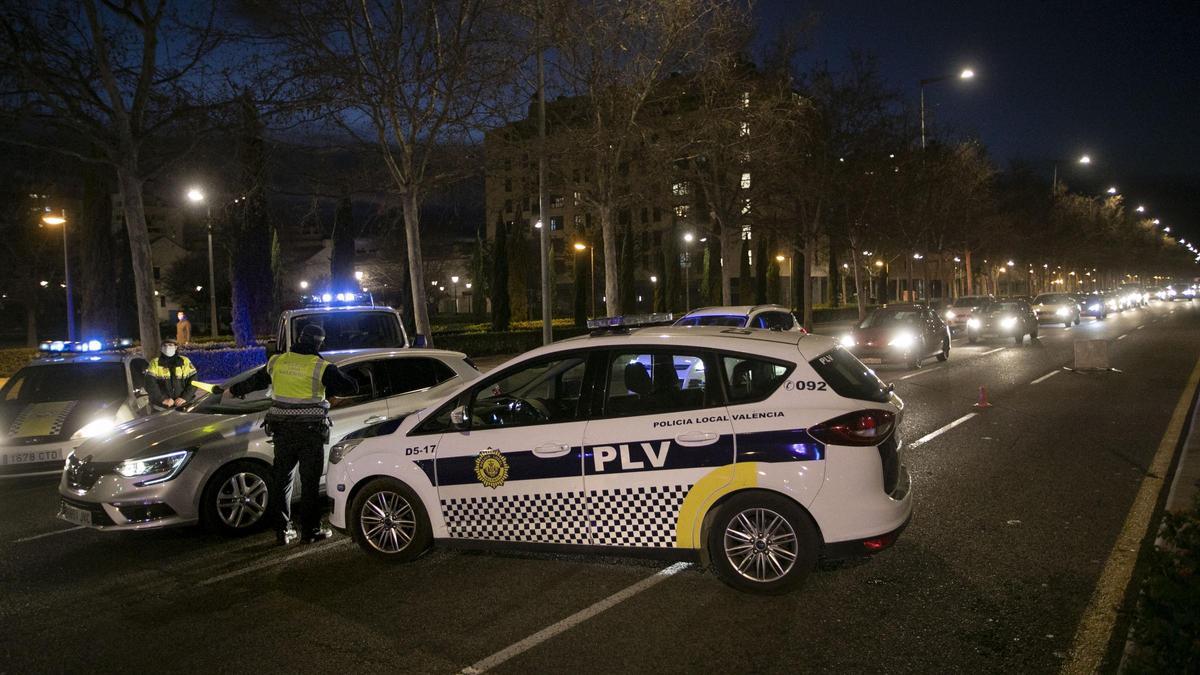 Control de la Policía Local de València