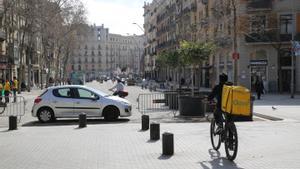 La ronda, en marzo pasado, tras la eliminación de la losa.