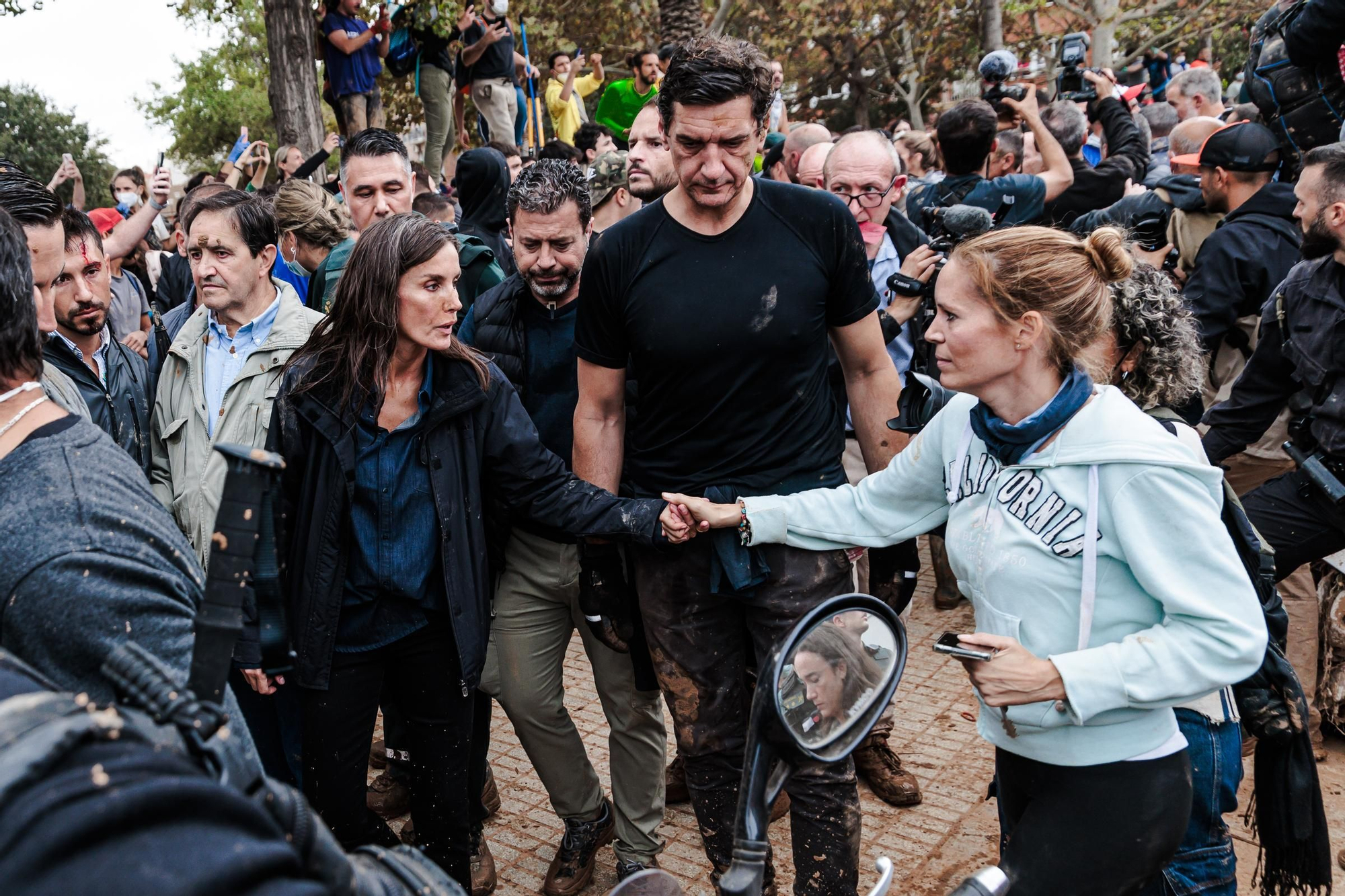 Disturbios en la visita de los Reyes, Sánchez y Mazón a Paiporta