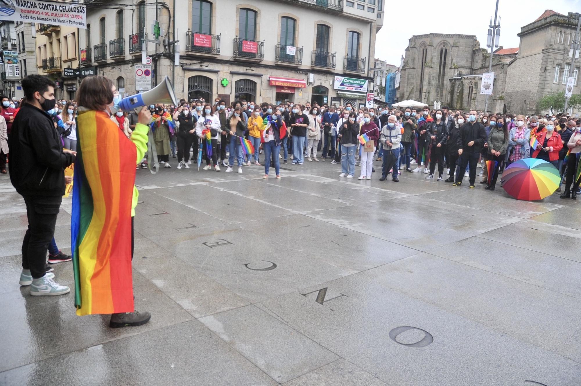 Concentración en Pontevedra