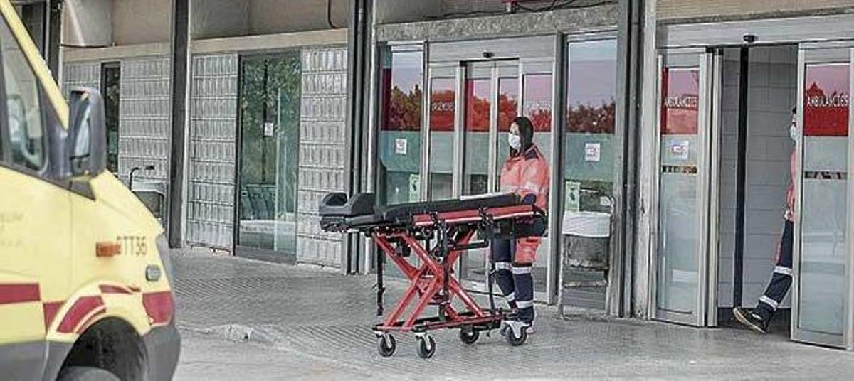 Imagen del hospital de Son Llàtzer donde fue intervenido Juan Díaz.