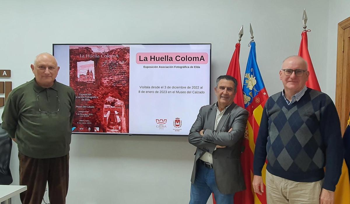 La presentación de la exposición fotográfica &quot;La Huella Coloma&quot;.