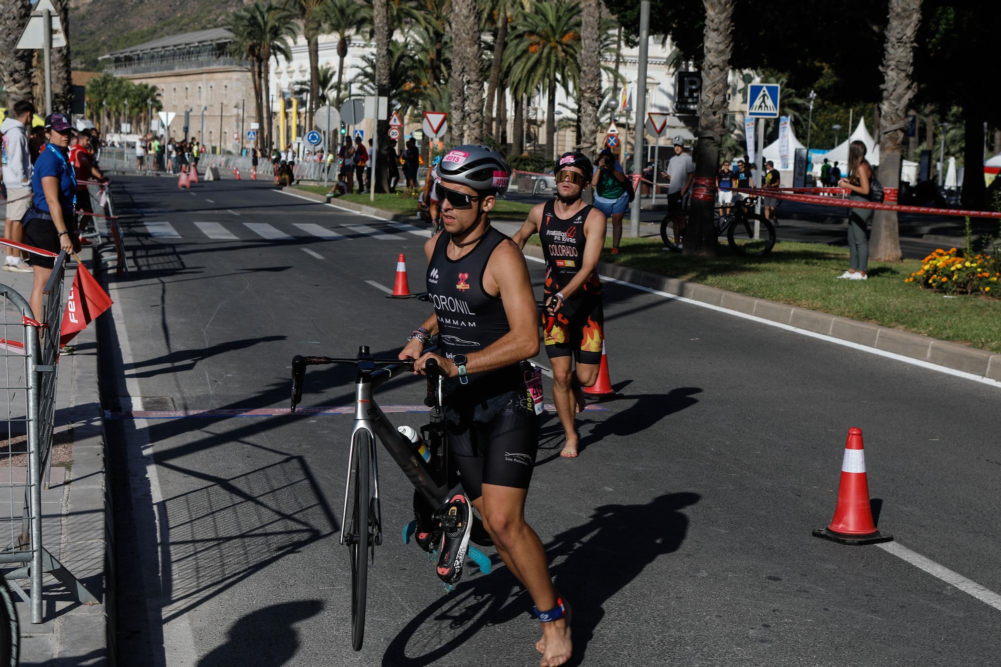 Segunda jornada del Campeonato de España Triatlón Sprinter en Cartagena