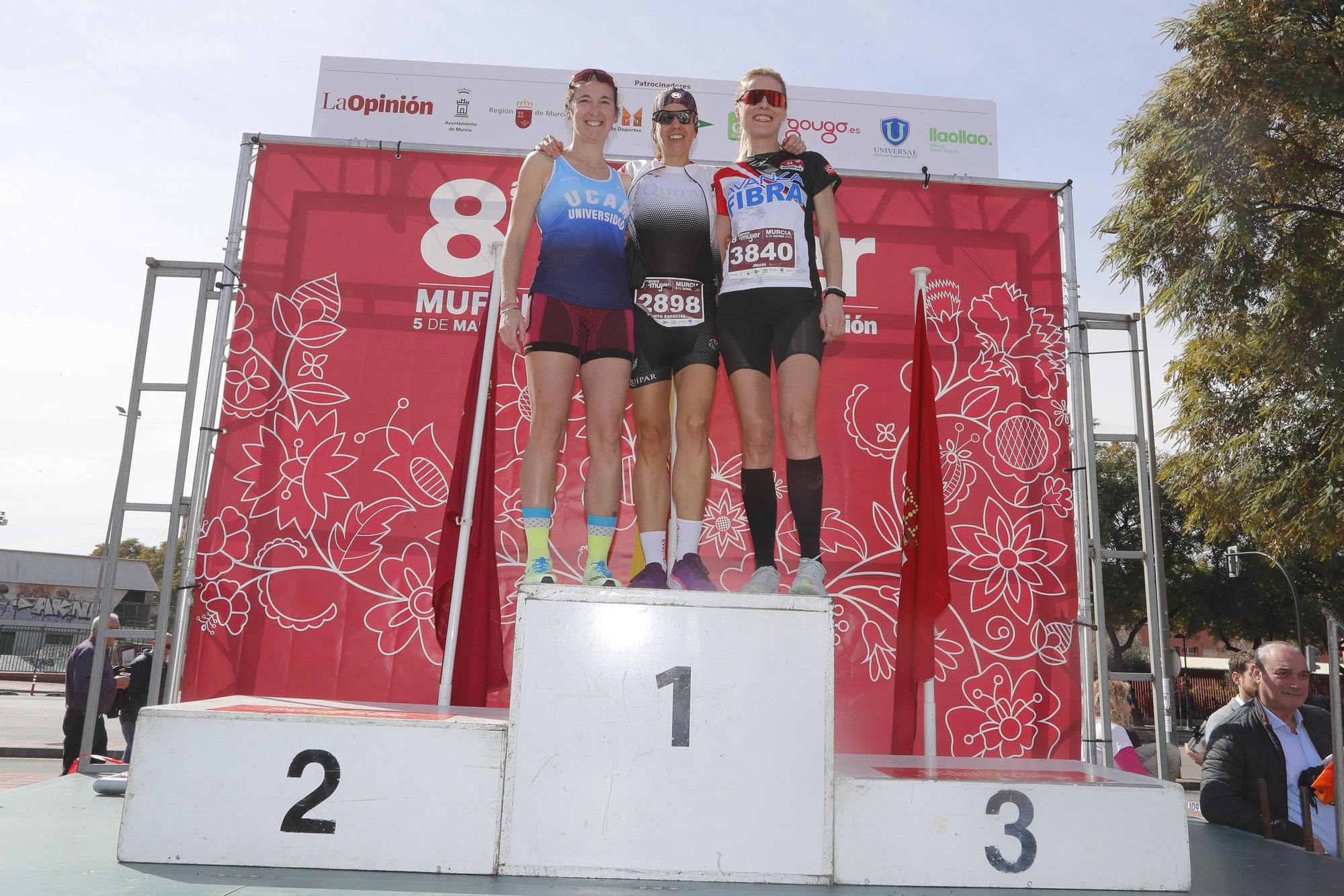 Carrera de la Mujer Murcia: Entrega de premios