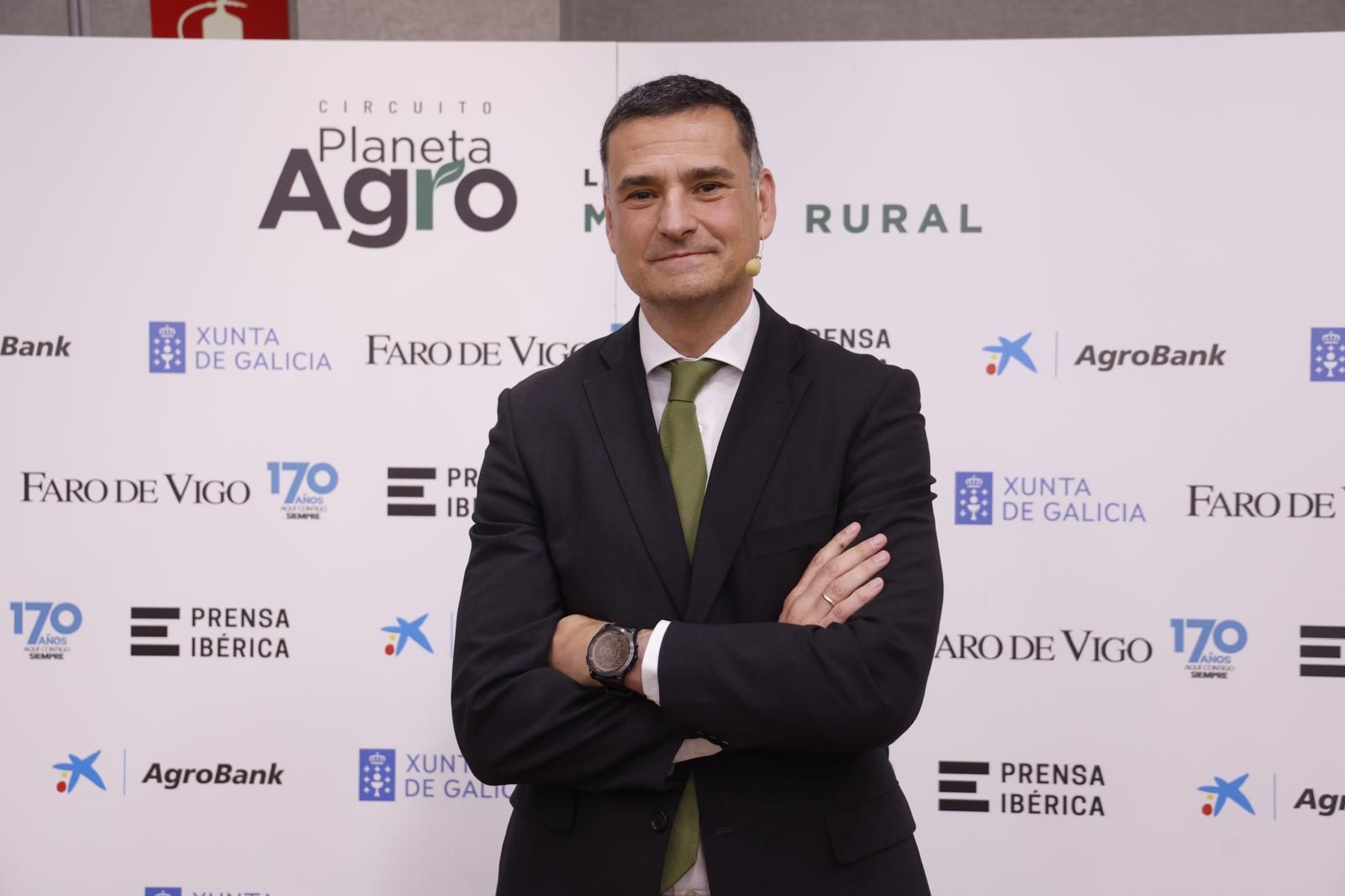 Alfonso del Portillo, director de Agrobank en la dirección territorial del norte.