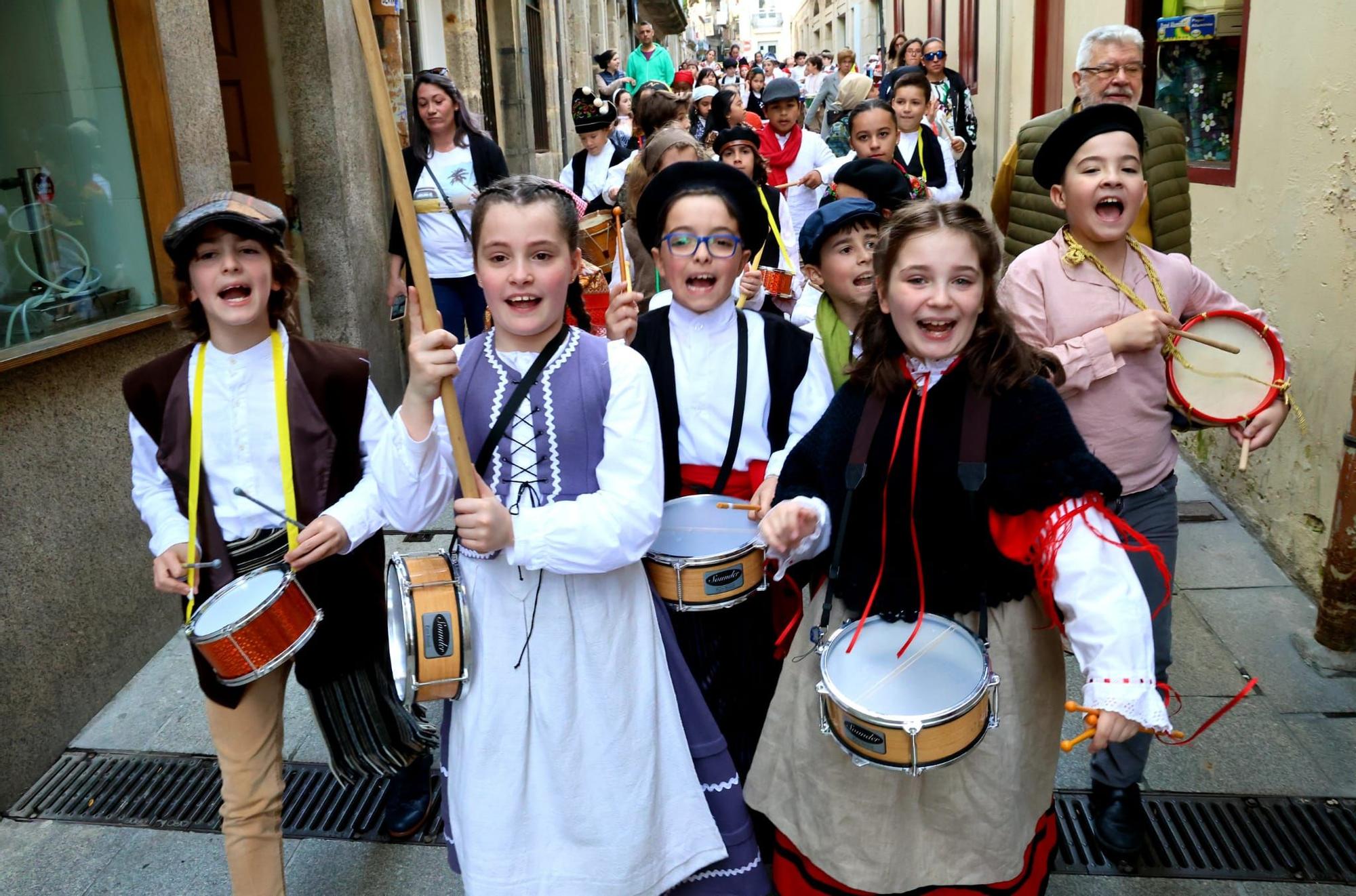 Los más pequeños protagonizan su 'Reconquistiña'