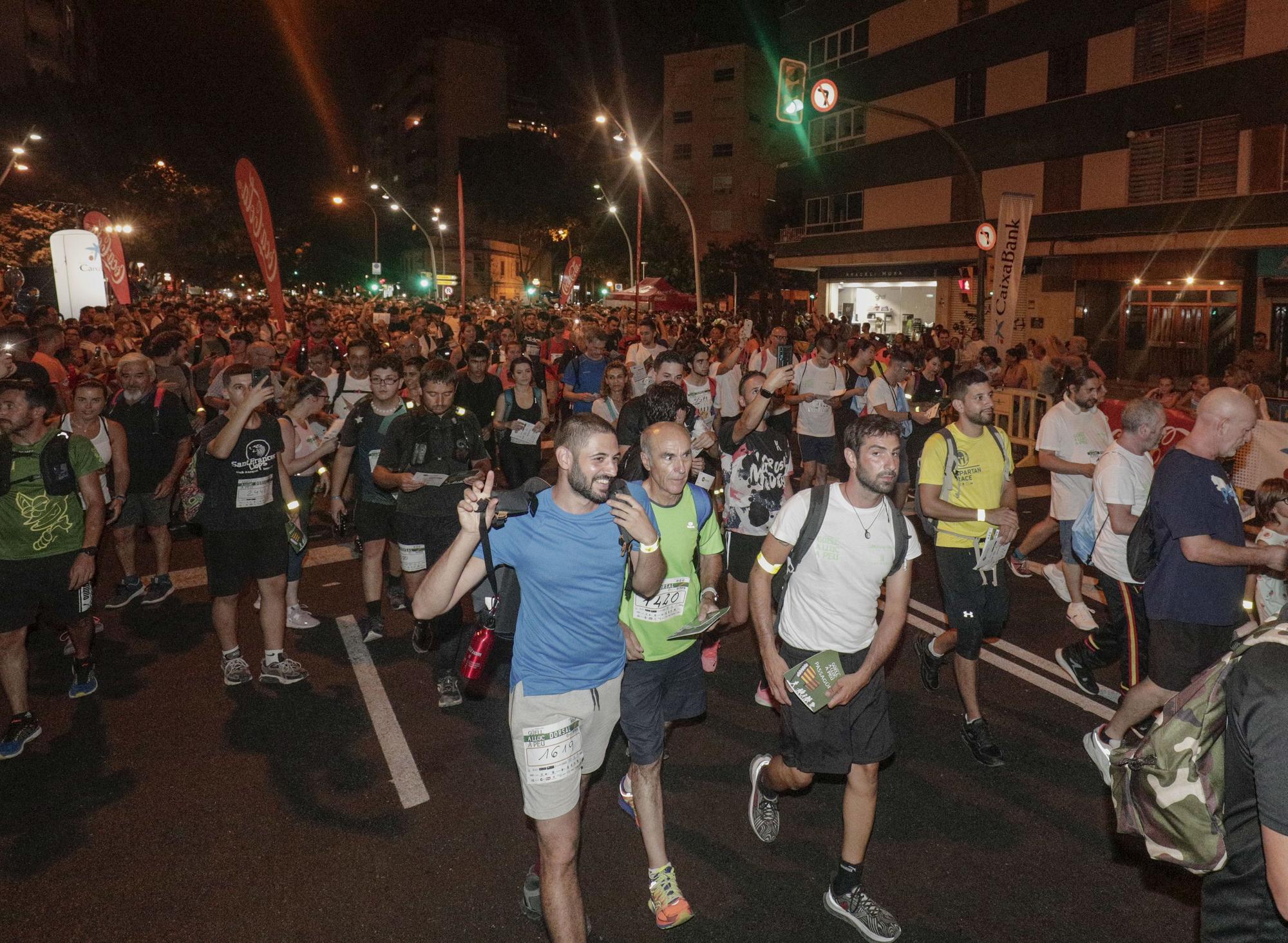 Exitosa Marxa des Güell a Lluc a Peu con miles de participantes