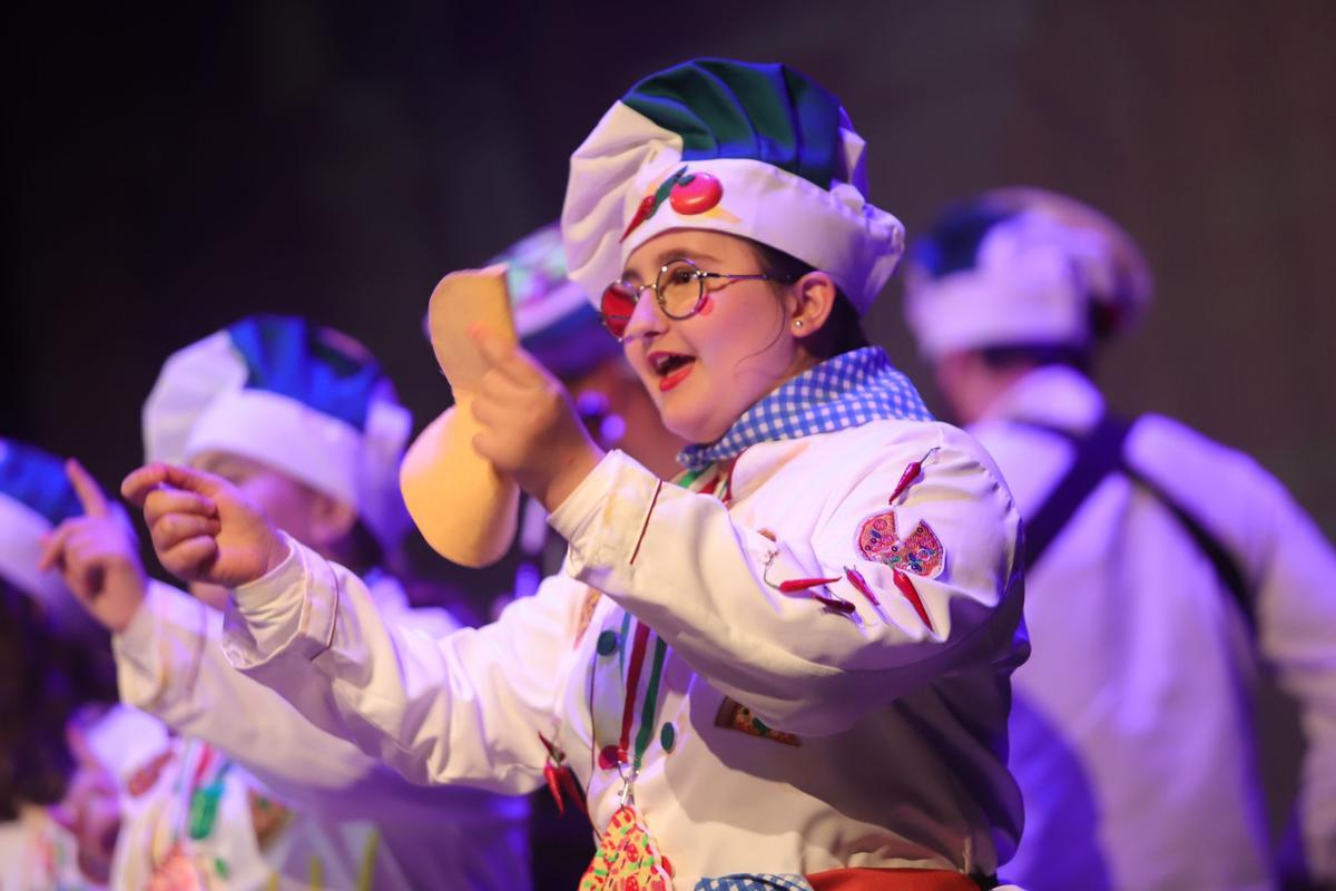 el Festival Infantil carnavalesco, en imágenes