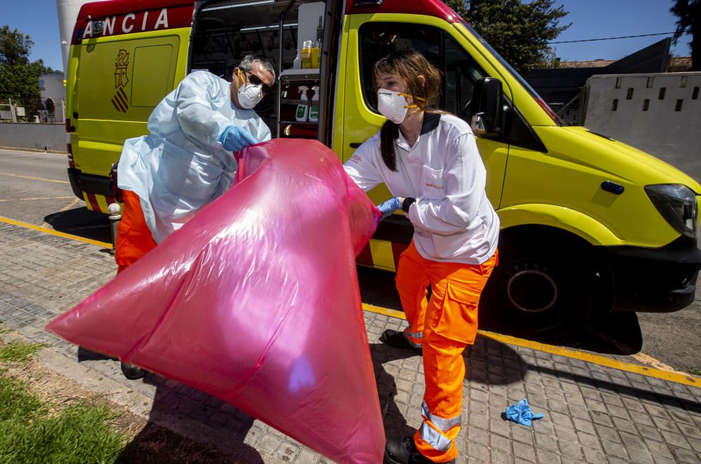 Así trabaja la unidad Alfa 1 del SAMU