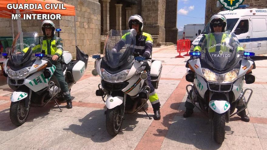 La Guardia Civil realizó 38 denuncias durante la concentración de motos de Sanabria