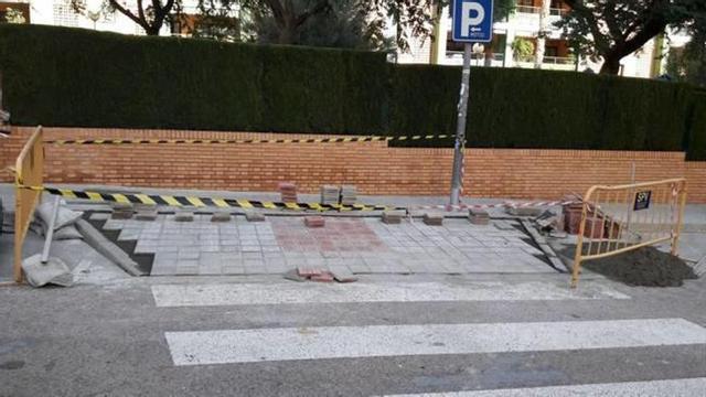 Paterna crea rebajes peatonales en Bovalar