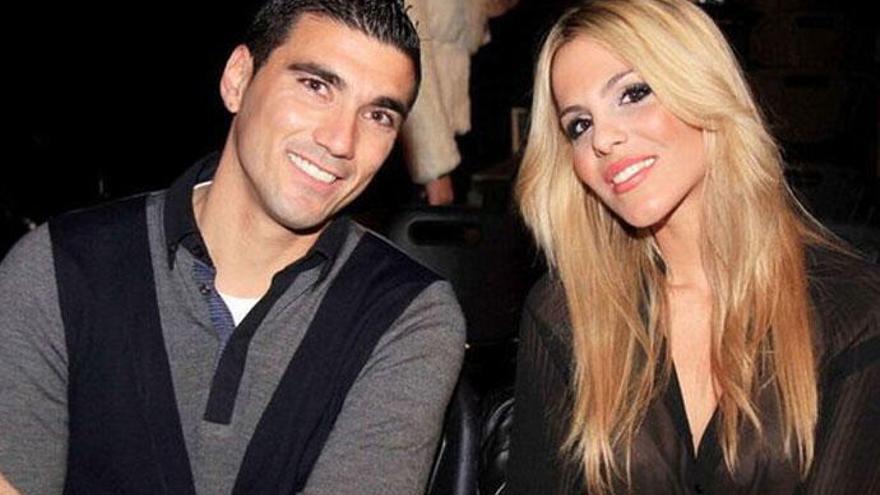 Noelia López y el fallecido José Antonio Reyes