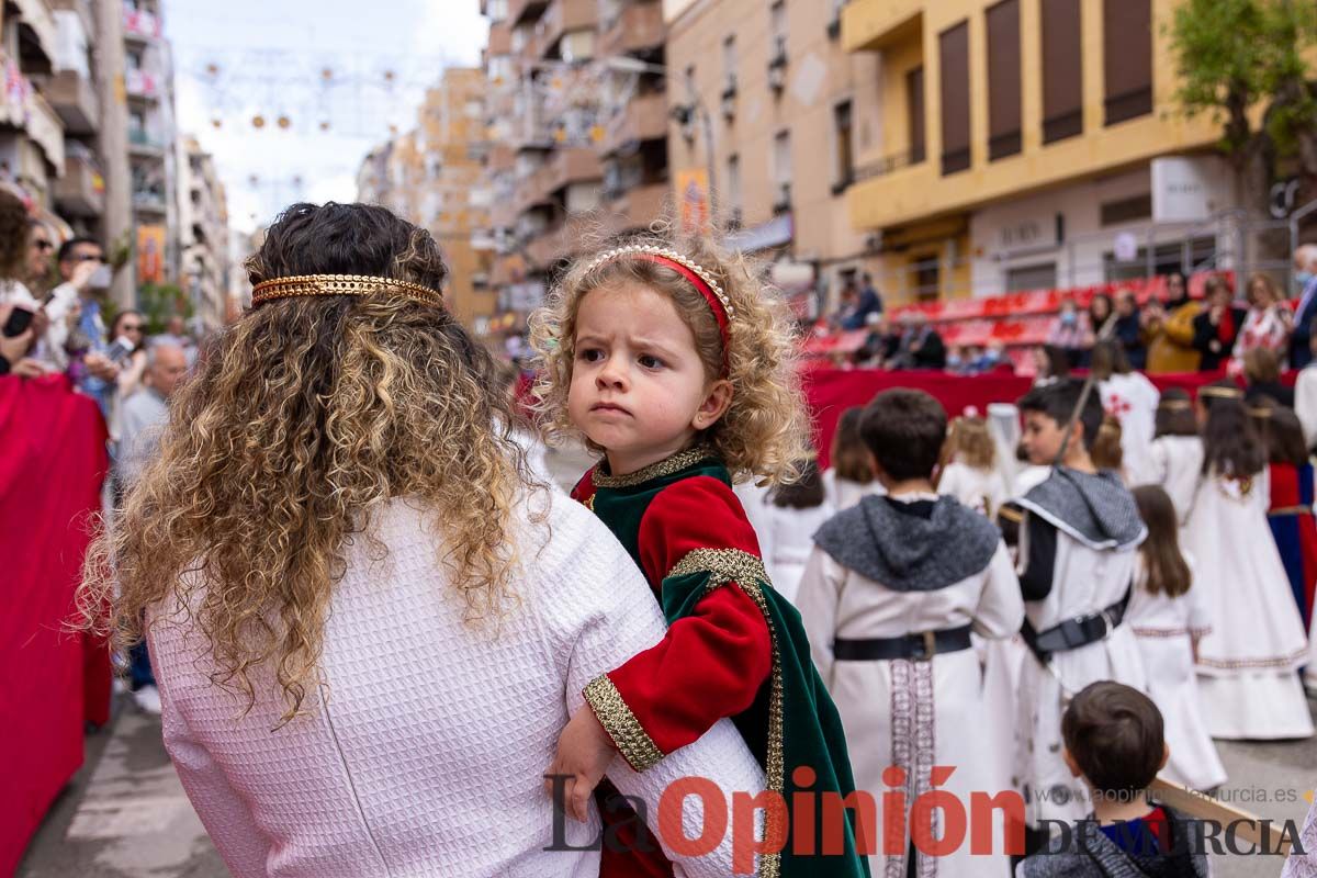 Desfile infantil en las Fiestas de Caravaca (Bando Cristiano)