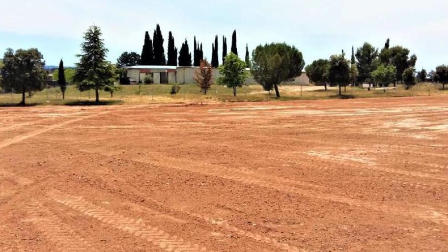 Terrenys a punt per començar les obres