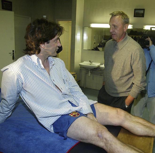 José Mari Bakero, excapità del FC Barcelona: "Cruyff va ser un visionari, un motor que t’arrossegava"