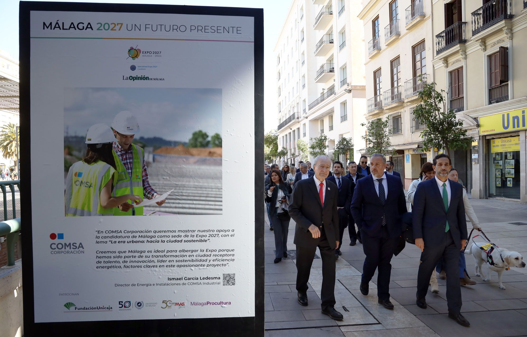 Inaugurada la Exposición ‘Málaga 2027. Un futuro presente’ de La Opinión de Málaga