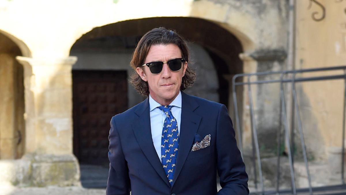 Nicolás Colate Vallejo-Nájera, en la boda de María Torretta