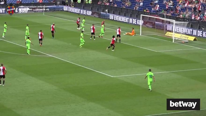 Resumen del Feyenoord 2-1 Levante UD