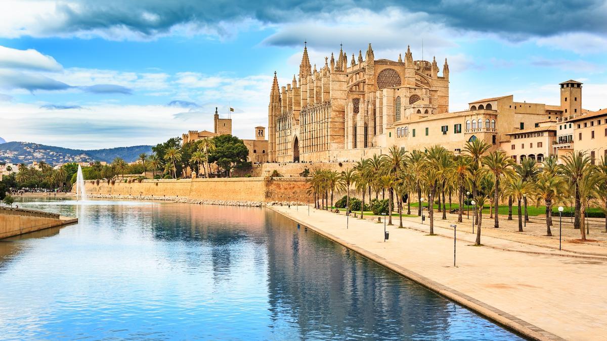 La Catedral de Palma de Mallorca, conocida popularmente como &quot;la Seu&quot;.