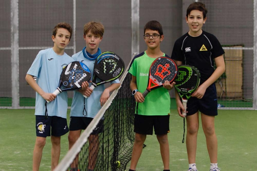 Torneo de pádel infantil