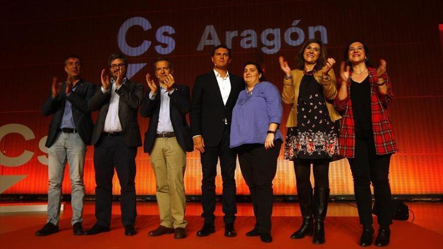 Rivera promete en Zaragoza un pacto de Estado contra la despoblación