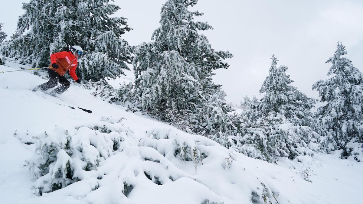 Espectaculares nevadas en el Pirineo catalán