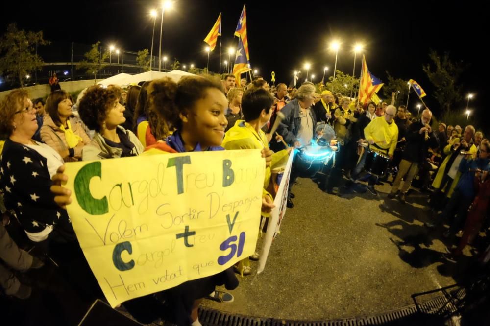 Concentració al Puig de les Basses per la llibertat dels presos polítics.