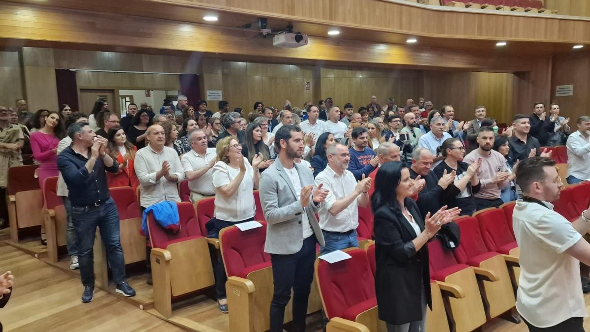 Así fue la presentación de María Ferreirós y su candidatura.