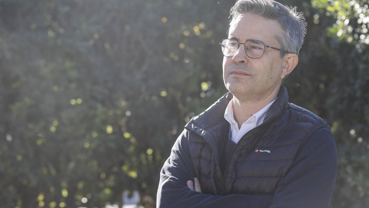 El director general de Industrias Ochoa, David Ochoa, en las instalaciones de Levante-EMV.