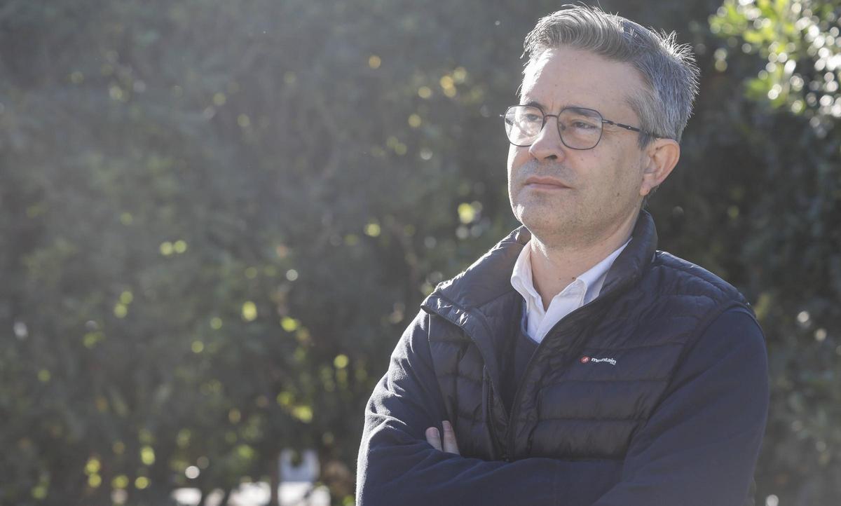 El director general de Industrias Ochoa, David Ochoa, en las instalaciones de Levante-EMV.