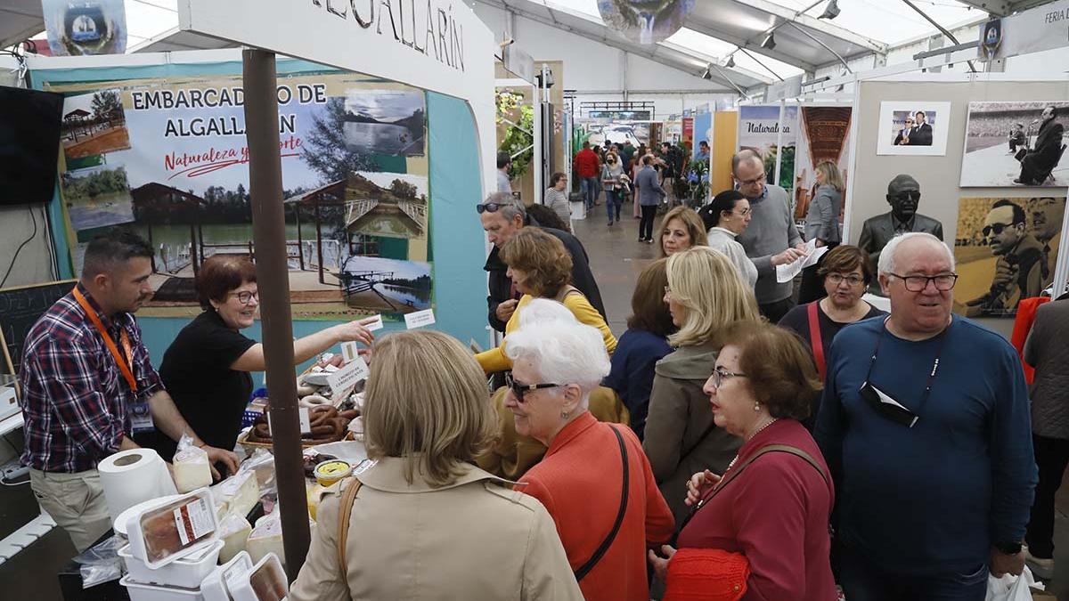 Stand de la localidad de Algallarín.