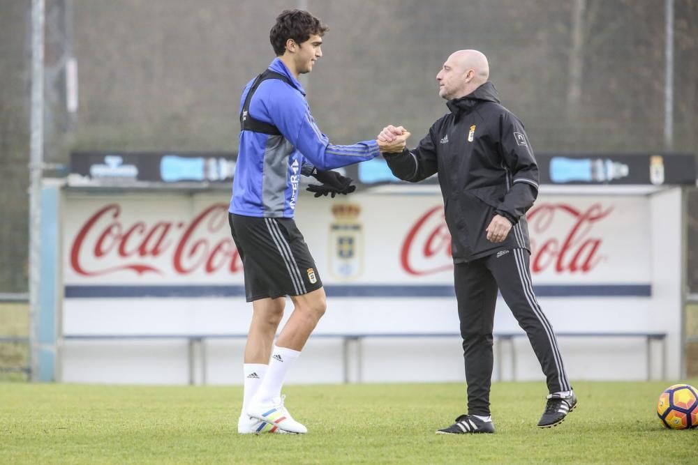 Entrenamiento del Real Oviedo