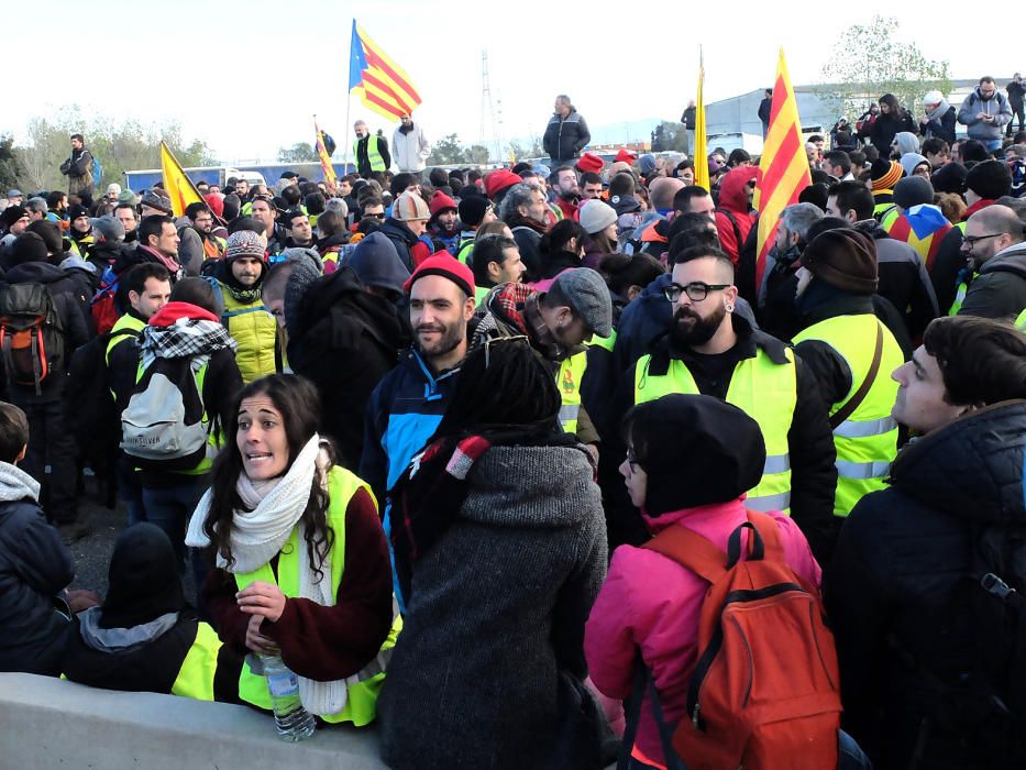 Manifestació a Borrassà