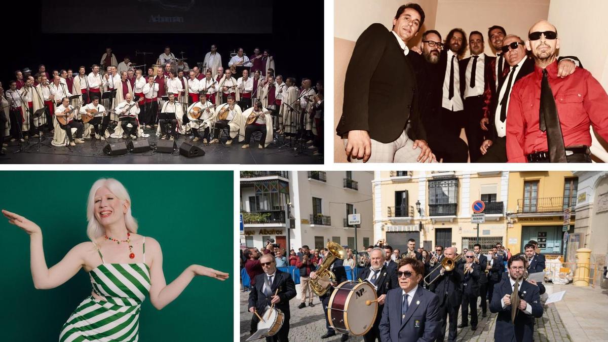 Algunas de las actividades que se celebrarán durante el fin de semana del 10 al 12 de julio en Badajoz.