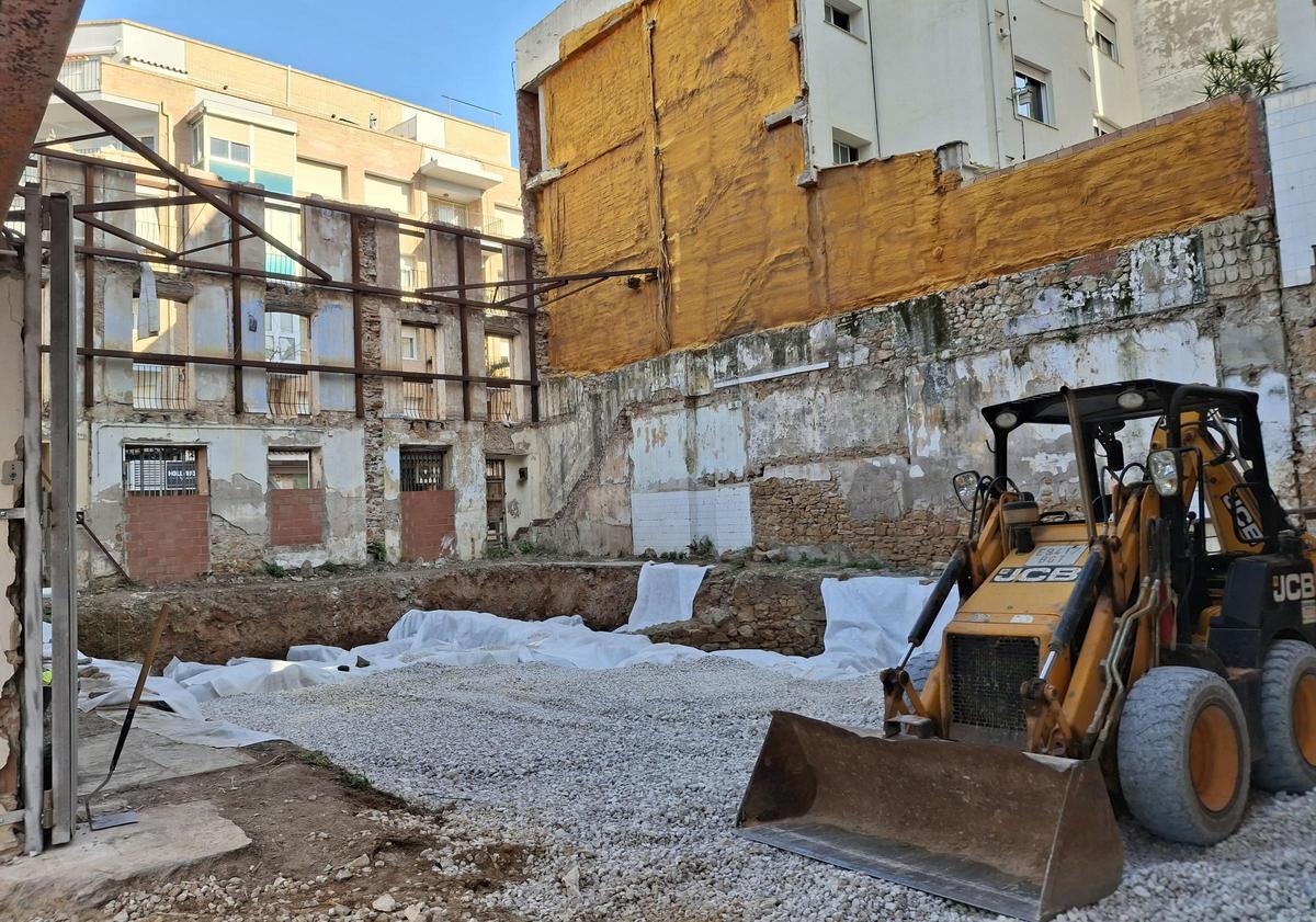 Una máquina, en el interior de este céntrico edificio