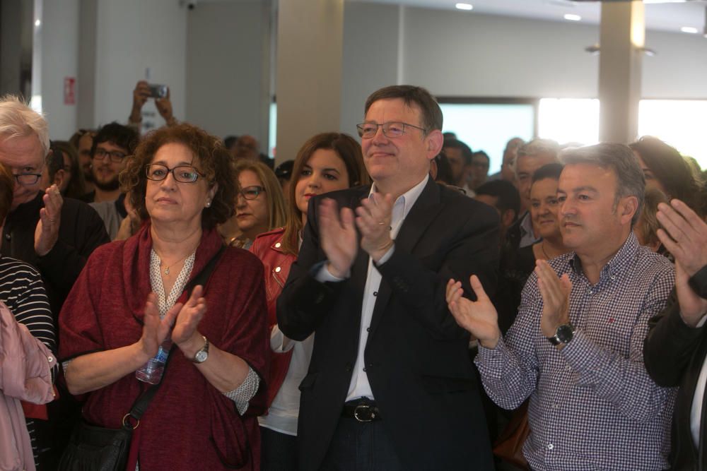 Ximo Puig espolea a los socialistas alicantinos a recuperar la Alcaldía en 2019.