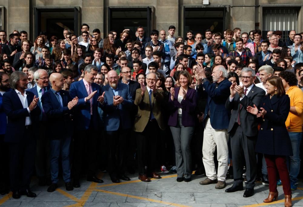 Mesa redonda y encuentro con estudiantes de Rainer Weiss, Kip Thorne y Barry Barish, premios "Princesa de Asturias" de Investigación Científica y Técnica