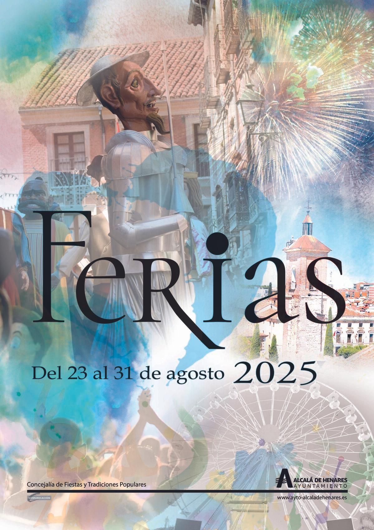 Este será el cartel de las Ferias y Fiestas de Alcalá 2025